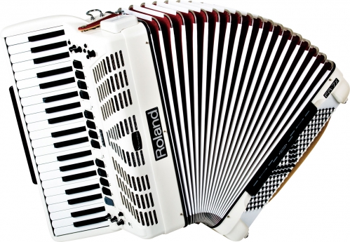 Roland FR 7 X White digital accordion