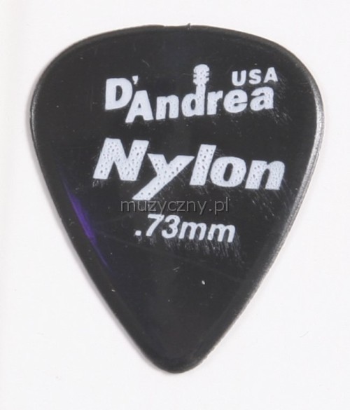 D′Andrea Nylon Black pick 0.73 mm