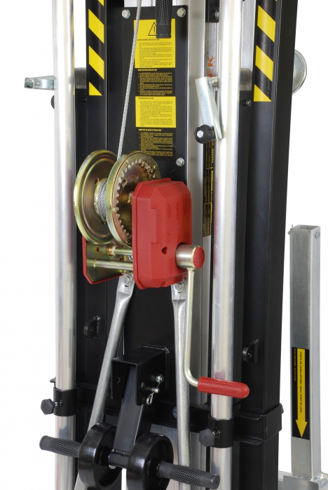 Fantek T 117 PA statyw, winda do systemw liniowych, srebrna, 5,8m/240kg.