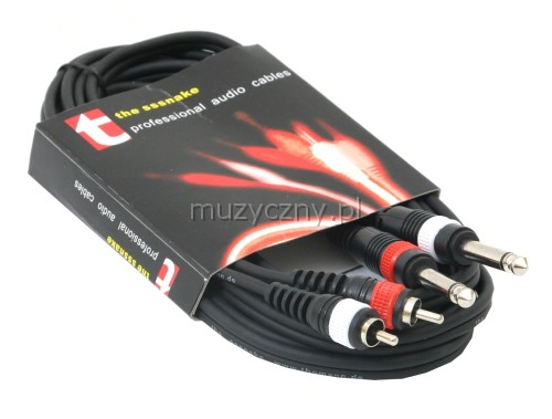 Sssnake SPR2030 2xJack/2xCinch 3m cable