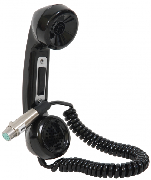 Clearcom HS 6 Phone Receiver earpiece with PTT (Push To Talk)