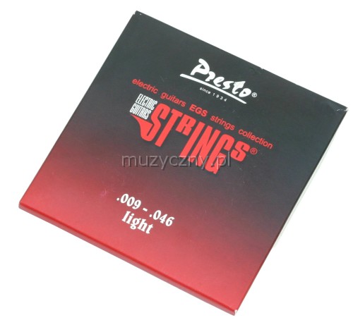 Presto EGS-009-046 electric guitar strings 9-46 Presto EGS-009-046 electric guitar strings 9-46