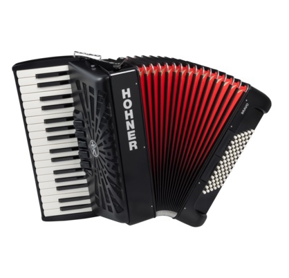 Hohner Bravo III 72 accordion (black)