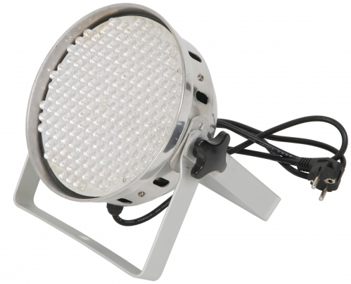 Flash PAR 64 LED 186x RGBW spotlight, silver
