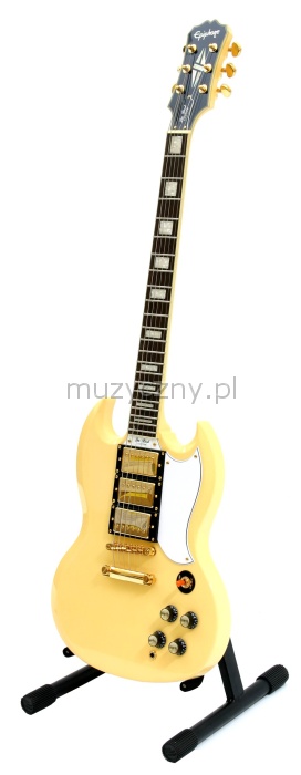 Epiphone G 400 Custom Antique Ivory electric guitar