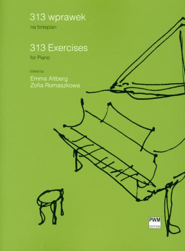 PWM Altberg Emma, Romaszkowa Zofia - 313 Exercises for Piano