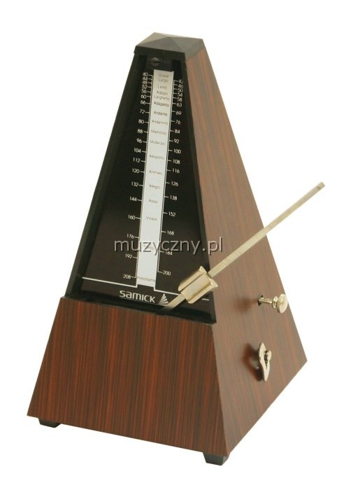 Samick SMM98 metronome with bell (walnut)