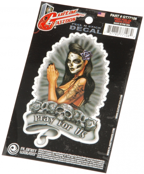 Planet Waves Guitar Tattoo – Pray For Us