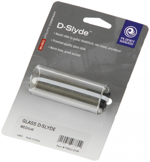 Planet Waves Glass D-Slyde Medium – Guitar Slide