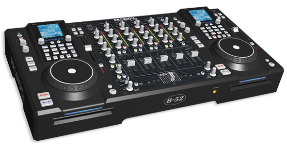 B-52 Prodigy FX -dj workstation 2 x CD + mixer