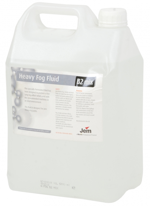 Jem Heavy Fog Fluid Standard B2 Mix 5l smoke fluid