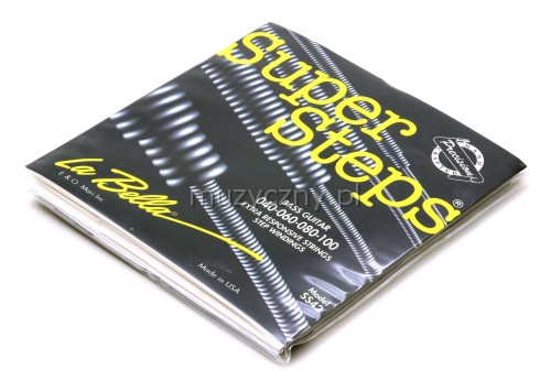 LaBella SS42 Super Steps Bass Guitar Strings 40-100