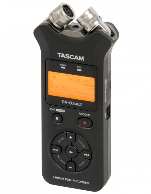 Tascam DR 07 MkII portable digital recorder