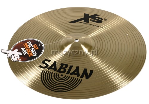 Sabian 16″ Medium Thin Crash XS20 cymbal Sabian 16″ Medium Thin Crash XS20 cymbal