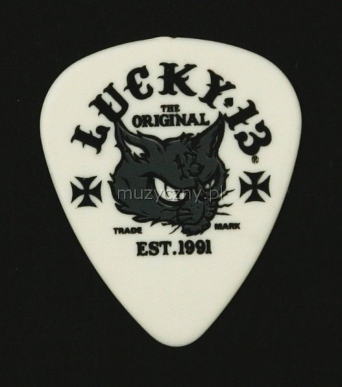 Dunlop Lucky 13  1.00 Guitar Pick (Dirty Cat)
