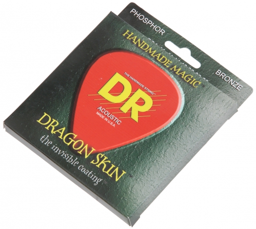 DR Strings DSA-11 Dragon Skin K3 Coated Acoustic Strings