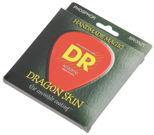 DR Strings DSA-13 Dragon Skin K3 Coated Acoustic Strings