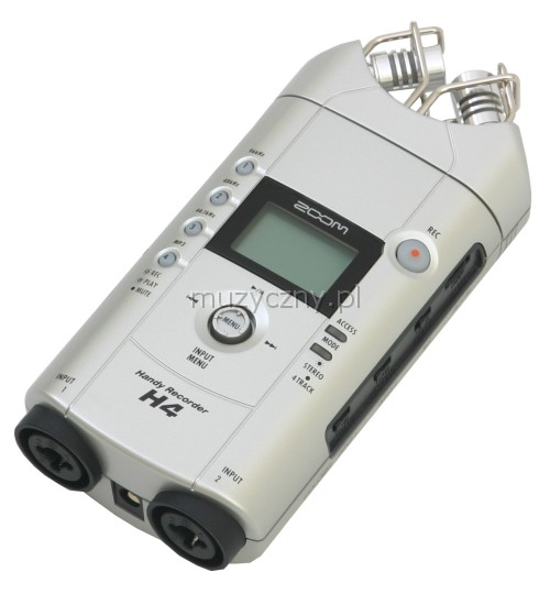 ZooM H4 digital recorder + 512MB SD Card