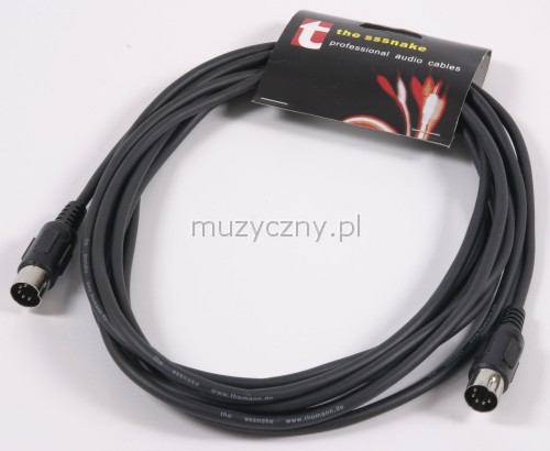 Sssnake SK366-5 MIDI cable 5m
