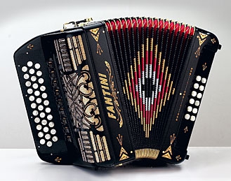 Fantini Professional SP / 4 diatonic accordion