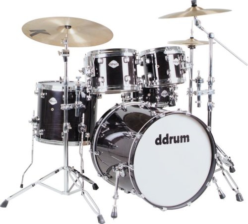 DDrum DM22 Maple Black shell set drum set