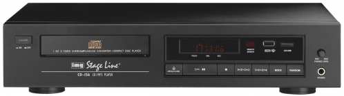 IMG Stage Line CD-156 Stereo CD and MP3 Player with USB Interface