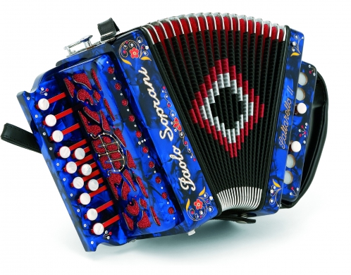 Paolo Soprani Saltarello II diatonic accordion