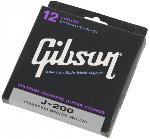 Gibson SAG J200L acoustic guitar strings