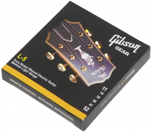 Gibson SEG-900ML (3rd string wrapped) electric guitar strings 11-52