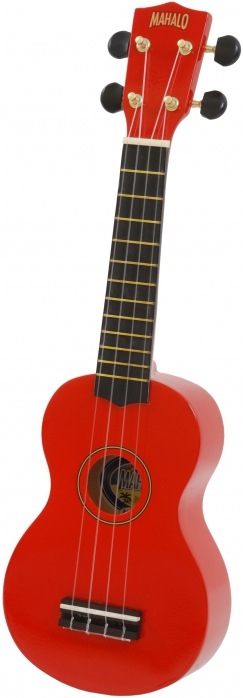 Mahalo U 30G RD soprano ukulele, red
