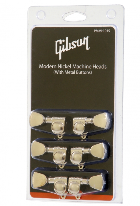Gibson MH 015 Modern Nickel Machine Heads/Metal Buttons