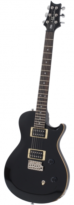 PRS SE SCBLT black tremolo electric guitar