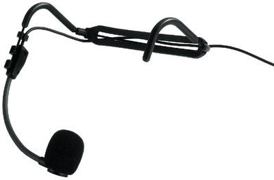 Monacor HSE-821SX electret headband microphone