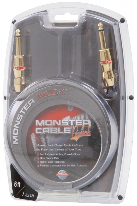 Monster Rock 6 instrument cable 1.82m