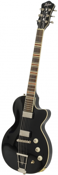 Hoefner HCT CS 10 Club Solid Black electric guitar