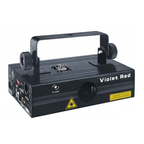 Flash LASER VIOLET + RED 300mW