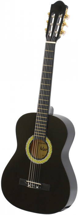Martinez MTC 082 Pack Black classical guitar 1/2 with gig bag