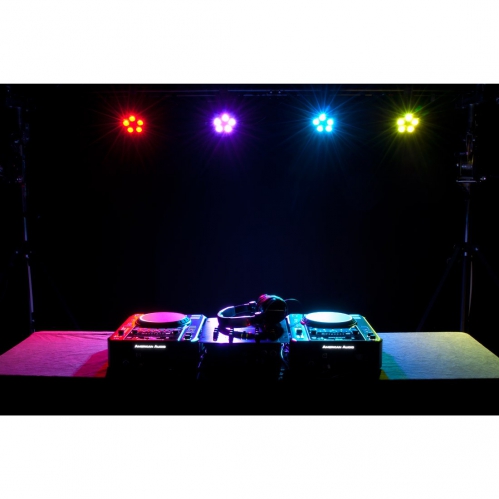American DJ Mega TRIPAR Profile - reflektor LED RGB  czarny p�aski 5 x 3W TRILED