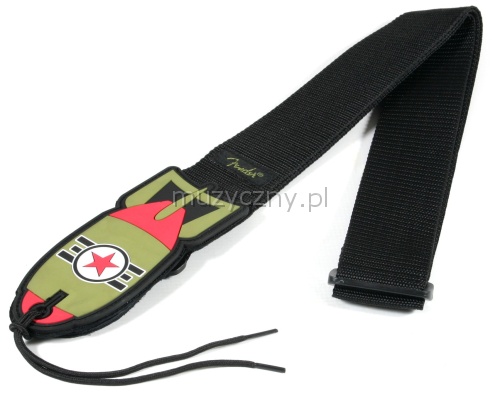 Fender lmpact Bomber Black guitar strap