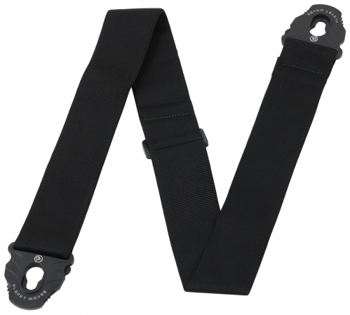 Planet Waves 50PLA05 BLACK Planet Lock guitar strap