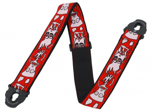 Planet Waves 50PLJS JS Up In Flames guitar strap