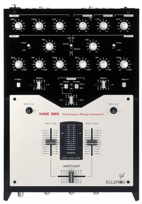 Ecler HAK 360 High-end Battle DJ mixer