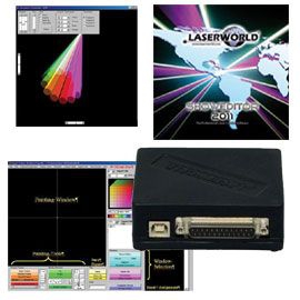 LaserWorld Showeditor 2011 - software +controlling interface Laserworld