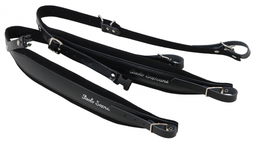 Paolo Soprani belts for 96 bass accordion (pair)