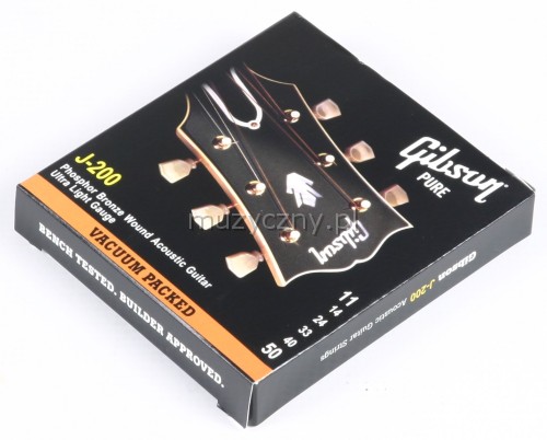 Gibson J200UL acoustic guitar strings 11-50