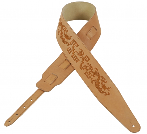 Liszko 08-00 guitar strap natural leather