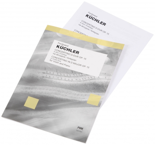 PWM Kuchler Ferdinand - Concertino D-major for violin and piano op. 15 (ed. Witold Krotkiewski)