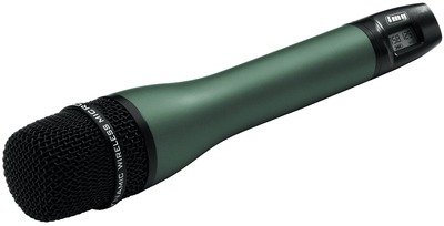 Monacor TXS 872HT hand-held microphone with integrated multifrequency transmitter