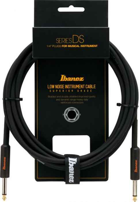 Ibanez DSC 10 BK guitar cable