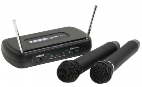 LD Systems ECO2x2 HHD1 (wireless microphone system with 2 x dynamic handheld microphone)